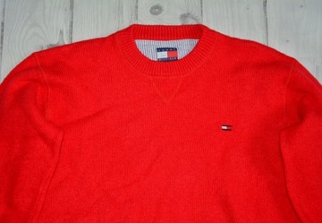 Sweter TOMMY HILFIGER Wełna r. L