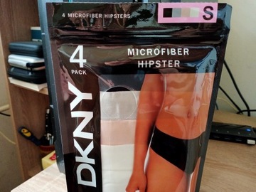 Figi Damskie DKNY HIPSTER MICROFIBRA S 4-PACK