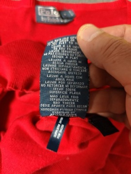 Sweterek w serek Polo Ralph Lauren rozm XXL 