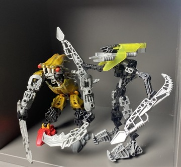 Bionicle  zestaw dwóch figurek 