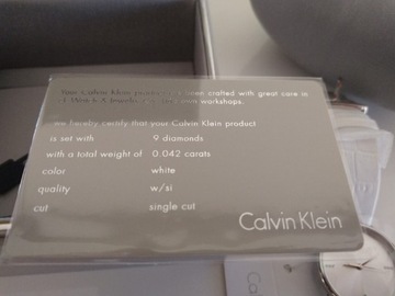 Zegarek damski CK Calvin Klein K2Y2Y1KW skóra