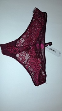 La Senza komplet Bra Top Deep Ruby. r. S