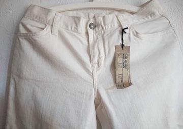 NOWE białe spodnie Gap 30/32 jeans 