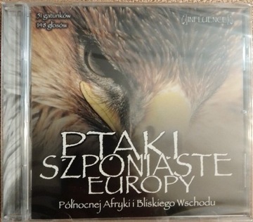 Ptaki szponiaste europy CD + Ptaki Doliny Stobrawy