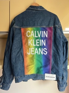 Calvin Klein Jeans kurtka denim Pride rozm. XL