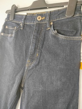 Spodnie dżinsowe skinny H&M rozmiar 36