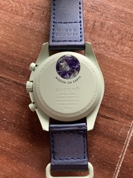Zegarek Omega x Swatch Moonswatch mission to Earth