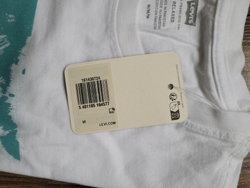 koszulka t-shirt Levi's M relaxed 100% bawełna
