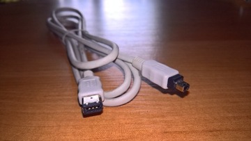 Kabel FireWire 1394 męski 6pin - męski 4pin