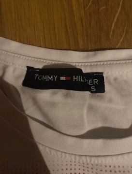 Koszulka Tommy Hilfiger biala/white rozmiar S