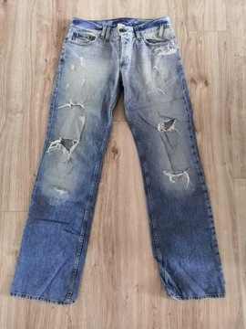 Spodnie jeansy AX 32/34 z USA Armani Exchange