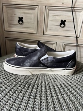 Buty Vans slip-on rozmiar 38 czarno szare nowe