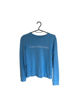 Calvin Klein błękitny crewneck, rozmiar S