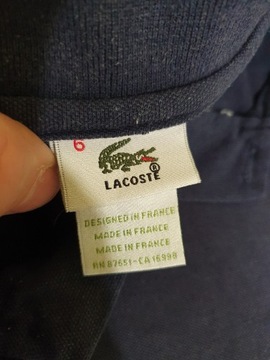 Koszulka t-shirt polo Lacoste S M 