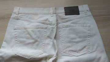 Hugo Boss jeans białe męskie W33L34