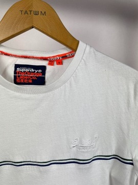 T-shirt SuperDry - Rozmiar S - Kolor Biały