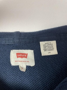 Bluza z kapturem Levi’s L granatowa