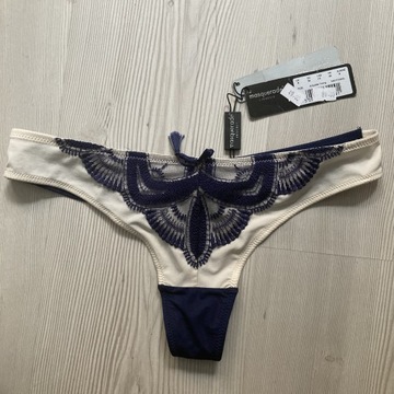 Masquerade stringi Arquette Thong S granatowe