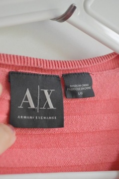 Armani Exchange bluzka sweterek L męski AX