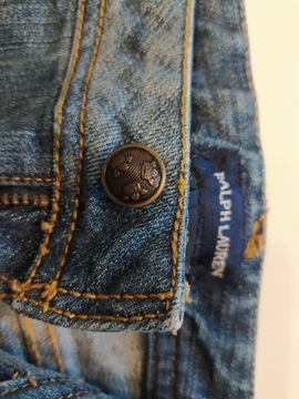 Ralph Lauren S 36 vintage mini spódniczka jeans