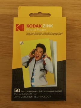Papier Kodak ZINK 50x76mm 50 arkuszy RODZ2X350