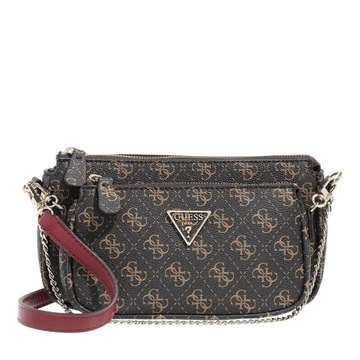 Torebka Guess Noelle Double Zip Pouch Logo OUTLET