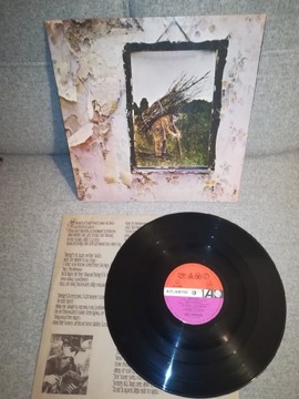Led Zeppelin-IV Untitled- 1 press 1971 Red Plum VG