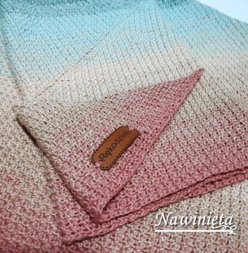 Chusta Mech Lato - BAMBUS - Handmade Shawl