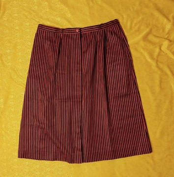 Christian Dior plisowana spódnica midi lata 80-e