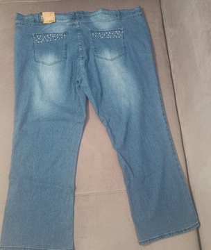 Spodnie jeans rozm 54/56 5 xl nowe