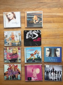 10x CD: GERI HALLIWELL + EMMA + MEJA.