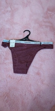 Figi koronkowe Calvin Klein CK L bikini stringi