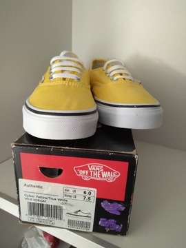 Trampki VANS Authentic Cyber Yellow/ roz.38/24cm