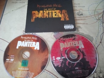 reinventing hell the best of pantera płyty CD DVD 