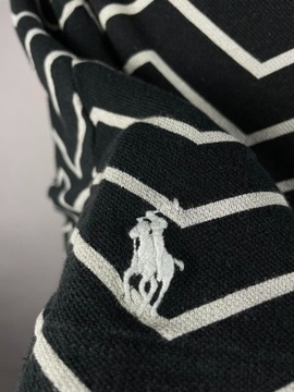 Koszulka Polo Ralph Lauren L czarna Lin/Bawełna