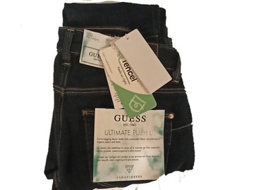 GUESS NOWE JEANSY PUSH UP SKINNY CURVE X W25 L30 