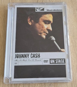 JOHNNY CASH Man In Black: Live In Denmark 1 DVD unikat!