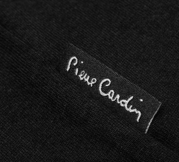 Pierre Cardin Plain T-Shirt - męska - XXS - czarna