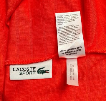 H) LACOSTE SPORT KOSZULKA POLO KRÓTKI RĘKAW Roz.S