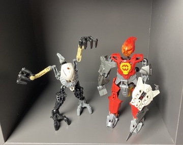 Bionicle zestaw dwóch figurek 