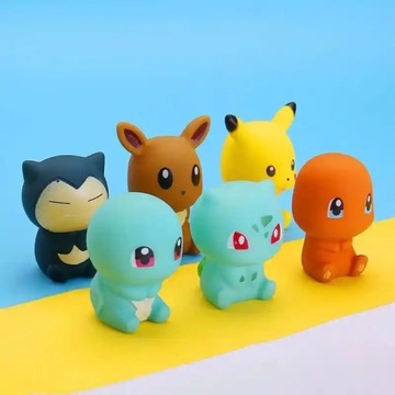 Zabawki do kąpieli Pokemon 6 sztuk