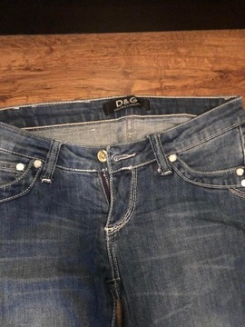 spodnie jeansy D&G