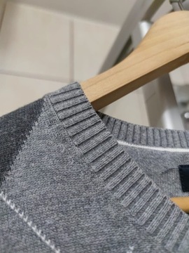 Sweter sweterek klasyczny Tommy Hilfiger denim XL