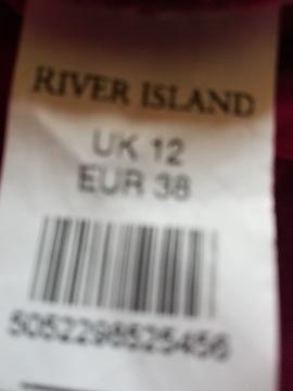 RIVER ISLAND, sukienka z głębokim dekoltem, M/L