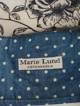 Spódnica Marie Lund r. 42 niebieska w kropki