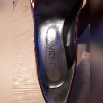 Buty damskie szpilki skórzane Wenezia