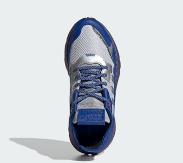 Adidas granatowe buty do biegania odblaskowe Nite Jogger EG3360 