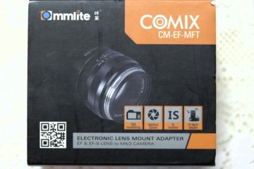 Adapter bagnetowy Commlite Canon EF do MFT