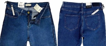 Spodnie damskie Wrangler Skinny Indigo W25 L32