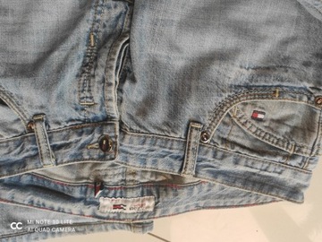 Jeansy Tommy Hilfiger W 33,L 34 jak nowe!